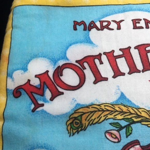 Mary Engelbreit's Mother Goose Vol 1 Soft Cloth Fabric Baby Book 9.5" - Picture 7 of 10